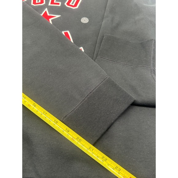 Polo Ralph Lauren Men's Stitched Polo Ball Crew Neck Sweatshirt Men's XL - Black - Picture 5 of 9